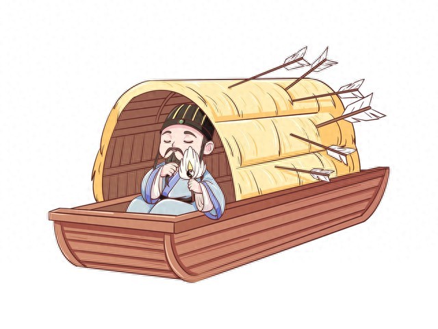 刘备与草船借箭的奇事_刘备借荆州草船借箭段子_草船借箭时刘备在干嘛