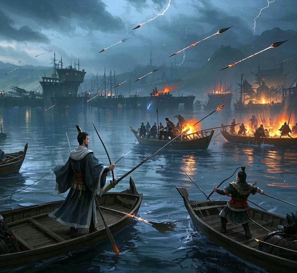 刘备与草船借箭的奇事_刘备草船借箭是什么意思_草船借箭时刘备在干嘛